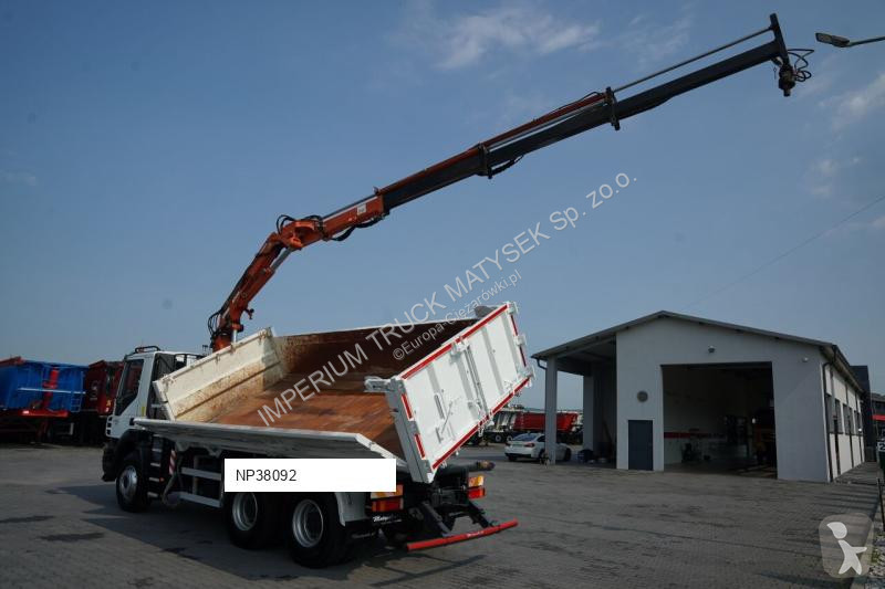 شاحنة Iveco TRAKKER 410 / 6X4 / 2 STR. WYWROTKA...
