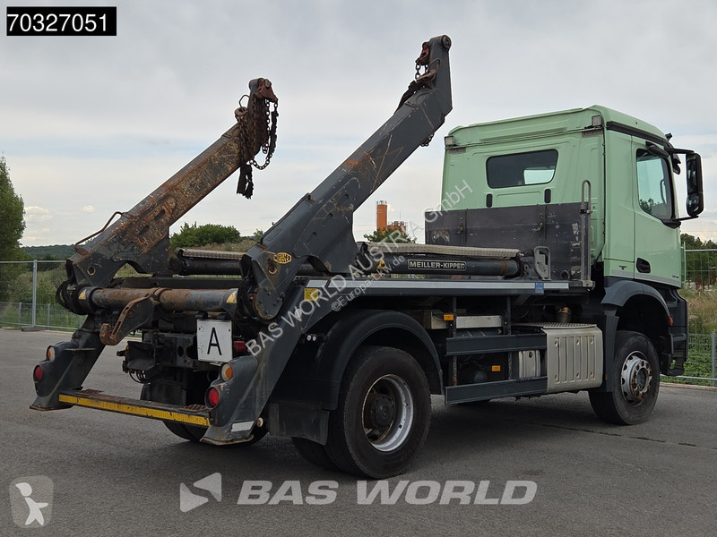 شاحنة Mercedes 1845 4X2 Full Steel Meiller Skip...