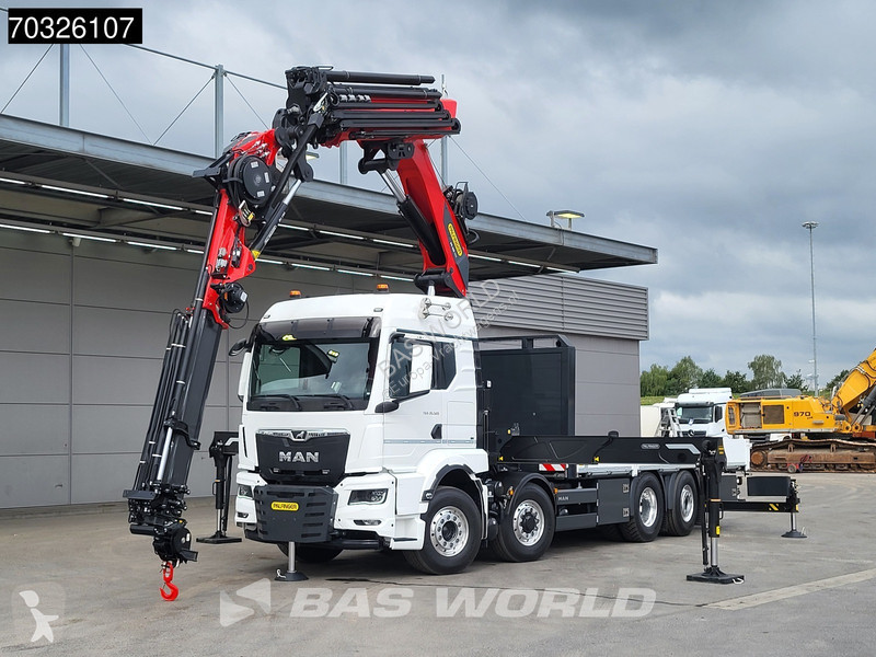 شاحنة MAN 35.520 8X4 NEW! Palfinger PK 480TEC...