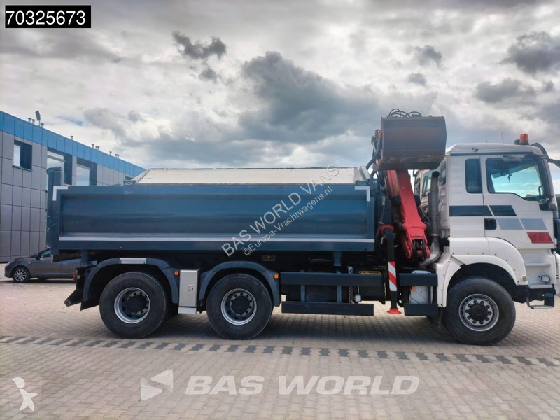 شاحنة MAN 33.360  6X6 Palfinger Q170Z95TR Crane...