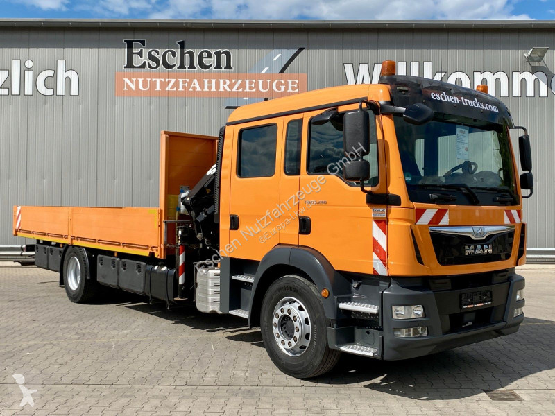 شاحنة MAN TGM 15.290 DOKA|Atlas AK 75,2*Funk*4x...
