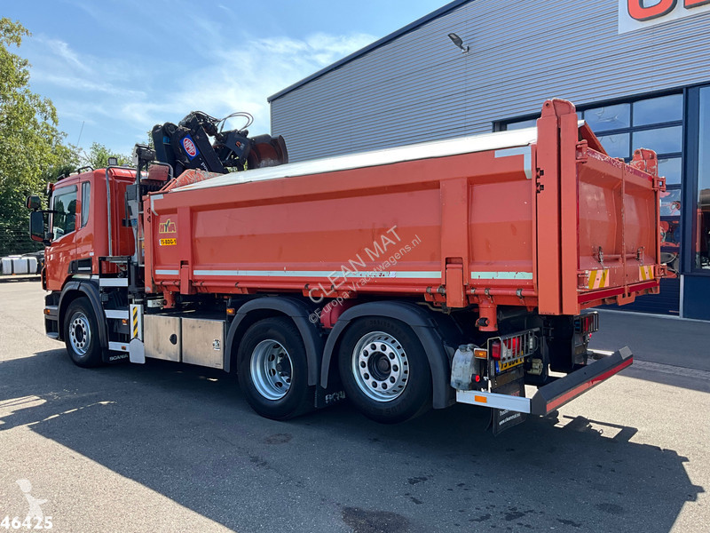 Kamion Scania 320 HMF 14 Tonmeter Z-kraan Just...