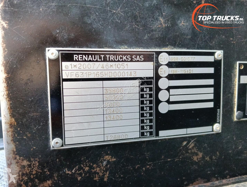 شاحنة Renault K 460 6x6 -HIAB 18TM Crane,...