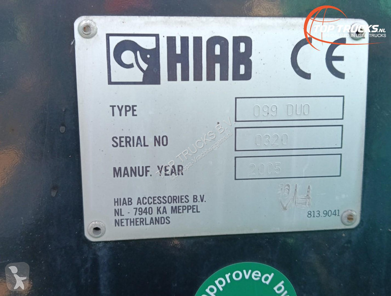 شاحنة Renault 220 DCI Hiab 9TM Kraan, Crane,...