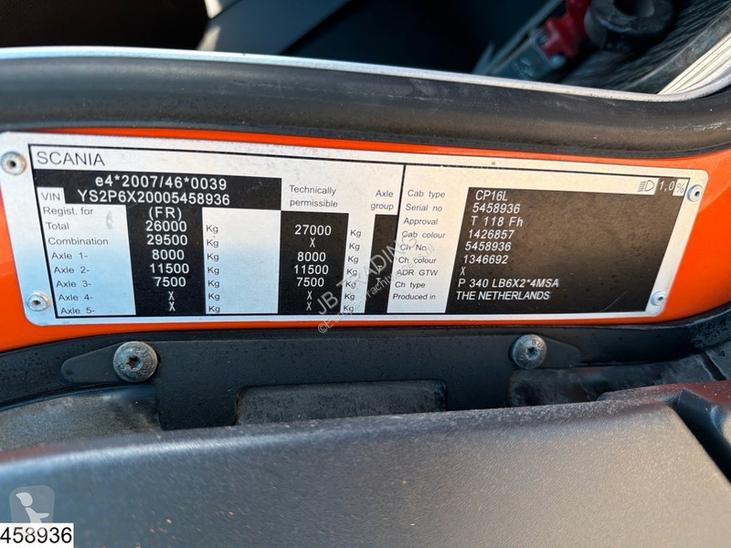 Camion Scania P 340 6x2, Euro 6, CN, PTO,...