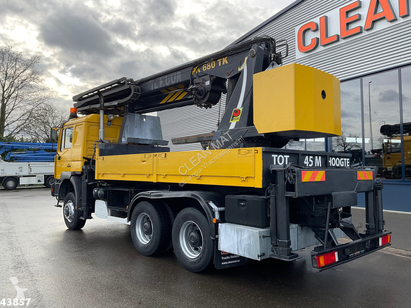 Lastbil MAN 6x6 Full Steel Manual Palfinger 68...