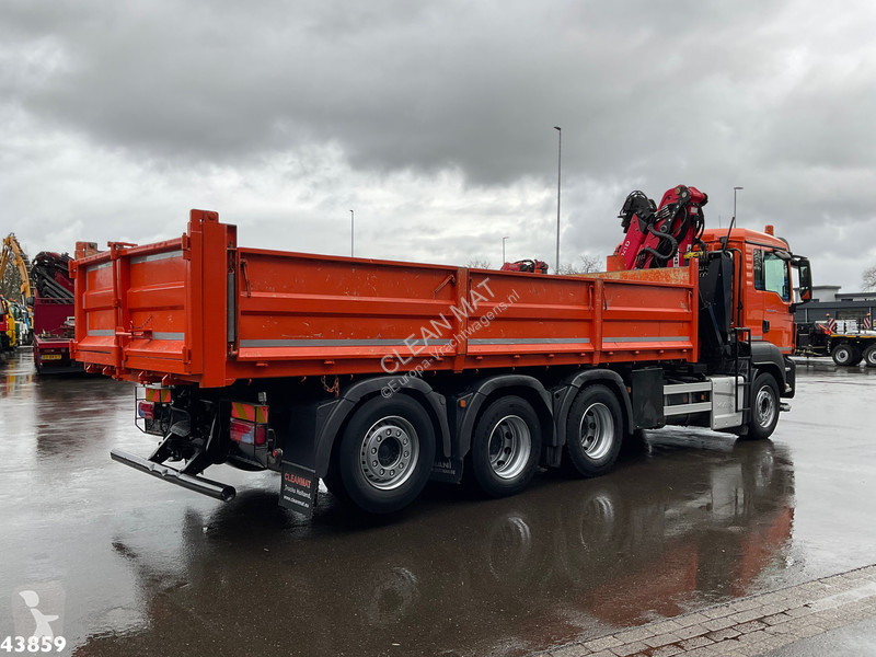 شاحنة MAN 35.400 8x4 Euro 6 Palfinger 17...