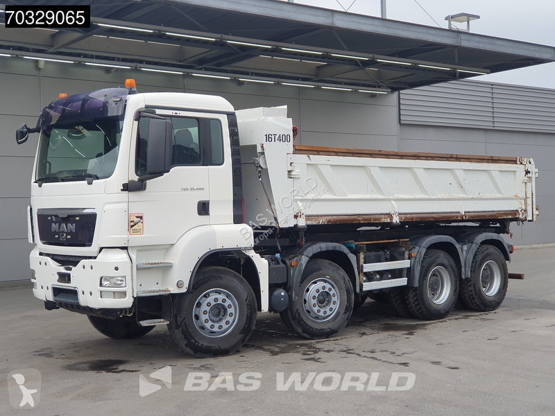 شاحنة MAN 35.400 8X4 13m3 2-way tipper...