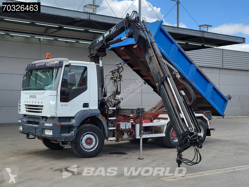 شاحنة Iveco 310 6X4 HIAB 122 Duo Kran Crane 8m3...