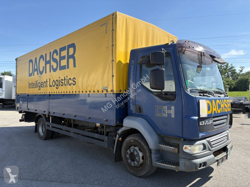 شاحنة DAF LF 55 250 Plane mit LBW, EURO4
