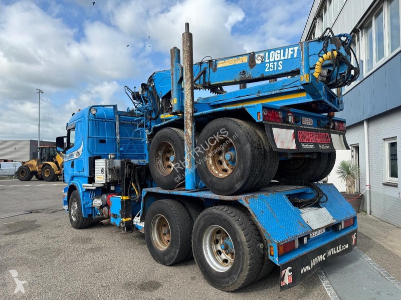 Camion Scania R580 6X4 + OGIFT F251S89A + 2 AXE...
