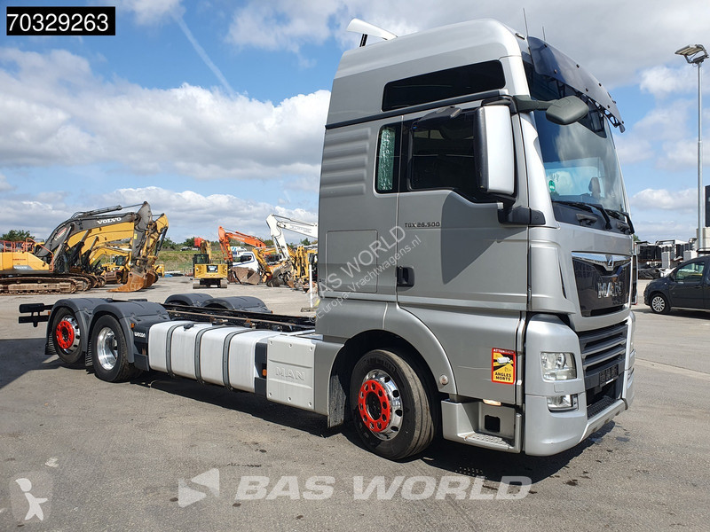 شاحنة MAN 26.500 6X2 Chassis Lift+steering Axle...