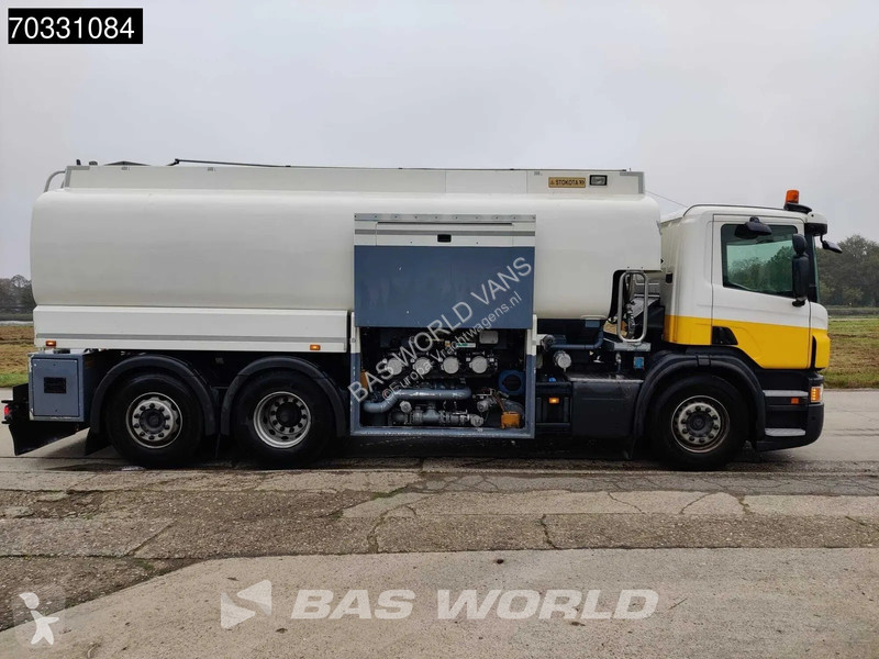 شاحنة Scania P400 6X2 STOKOTA Fuel tanker 4...