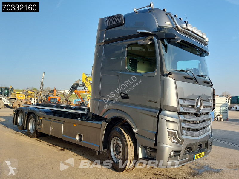شاحنة Mercedes L 2848 6X2 HTS 30 tons cable...