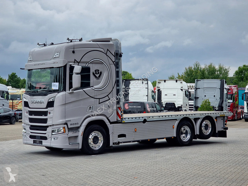 شاحنة Scania R660 V8 NS retarder - full air -...