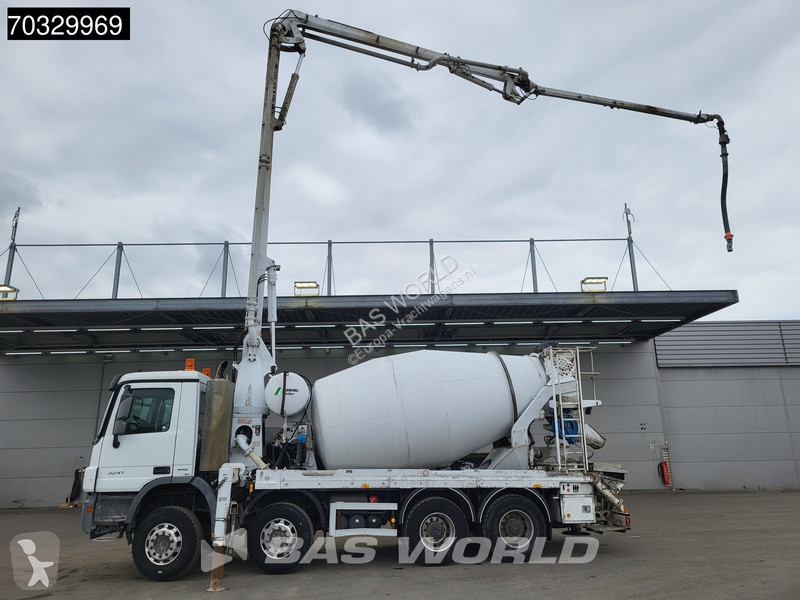 شاحنة Mercedes 3241 8X4 Schwing Stetter FBP...