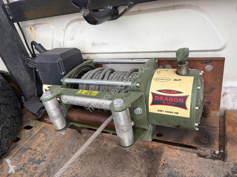 شاحنة Mercedes 609 + CAR TRANSPORTER + WINCH +...