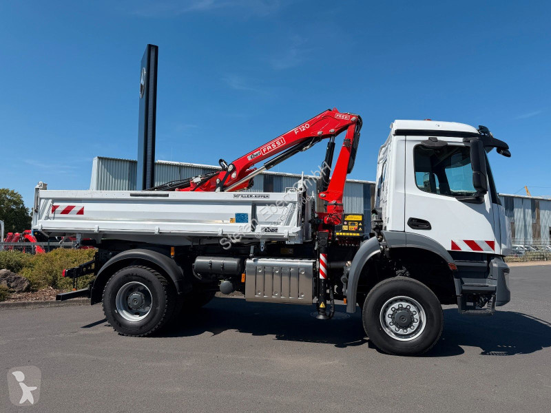 Camion Mercedes 1832 AK 4x4 Fassi F120B.1.23 E...