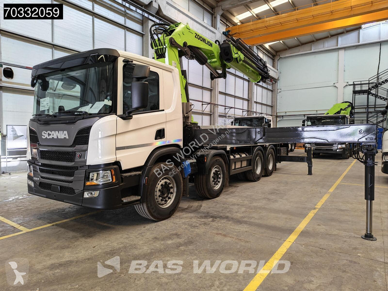 شاحنة Scania P500 8X4 NEW! Zoomlion...