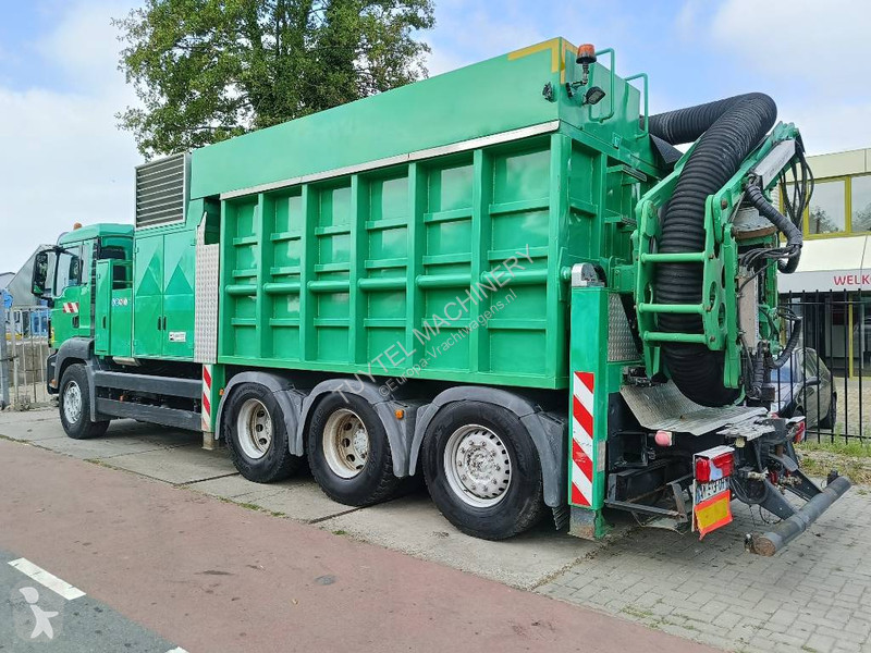 شاحنة MTS 4A 14T 36.000V MAN saugbagger vacuum...