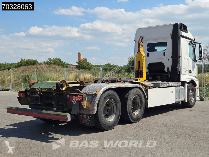 Camion Mercedes 2545 6X2 Palfinger 22t Hooklift...