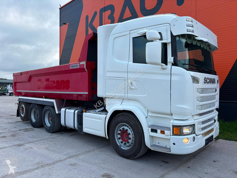 شاحنة Scania R580 8x4 RETARDER / HYDRAUIC...