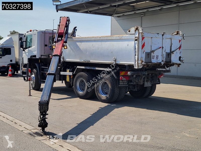 Kamion Scania 400 6X4 HMF 1444-Z2 Crane Remote...
