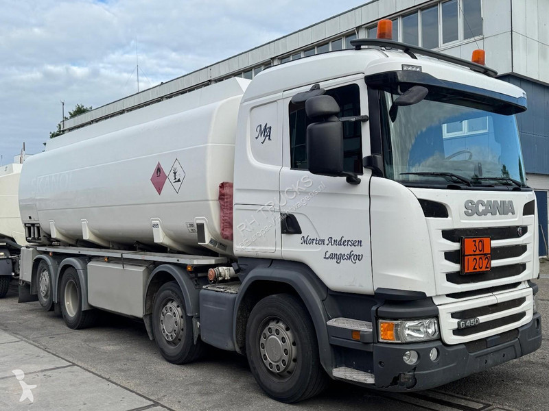 شاحنة Scania G450 8X2 + 24.000 ITER TANK + 5...