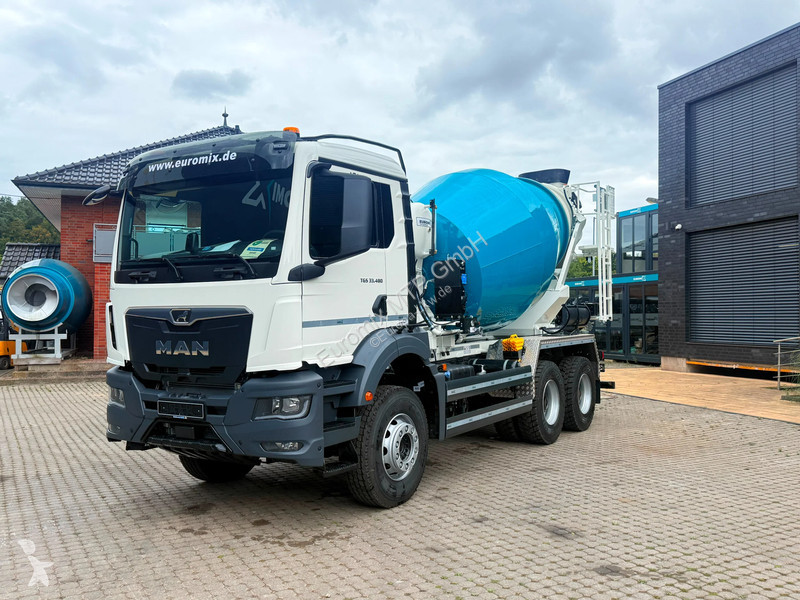 Betonárske zariadenie MAN 33.480  33.480 BB 6x4...