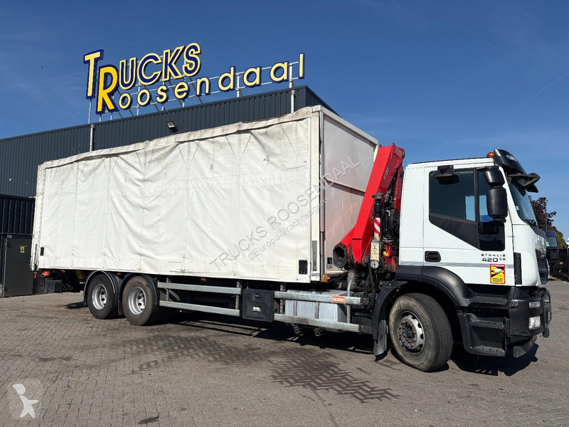 شاحنة Iveco 420 + 6X2 + FASSI F 135 - 3X EXT. +...