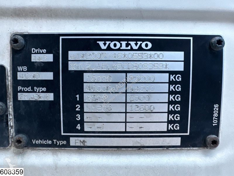 شاحنة Volvo FM 370 EURO 5, Esterer, 13.260 L, 2...