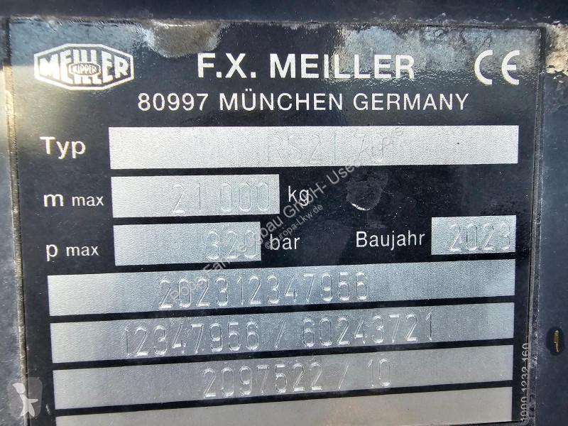 Camion Volvo FH 500 6x2 Meiler Abroller...