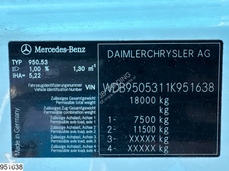 شاحنة Mercedes 1828 Manual, ADR, Esterer,...