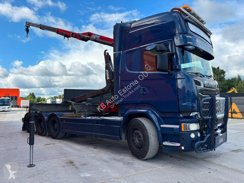 شاحنة Scania R580 8x4*4 BIG AXES / RETARDER /