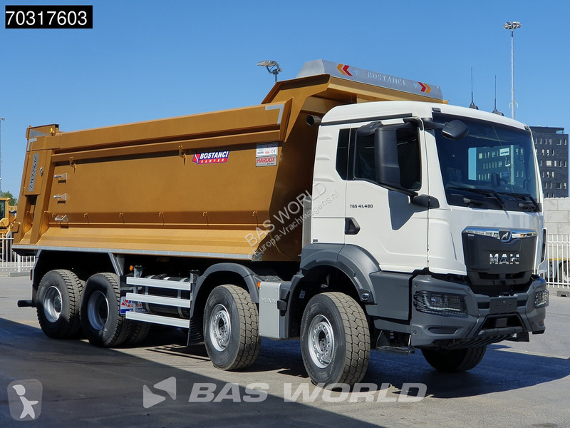 شاحنة MAN TGS 8X4 NEW! 26m3 Tipper Full Steel...