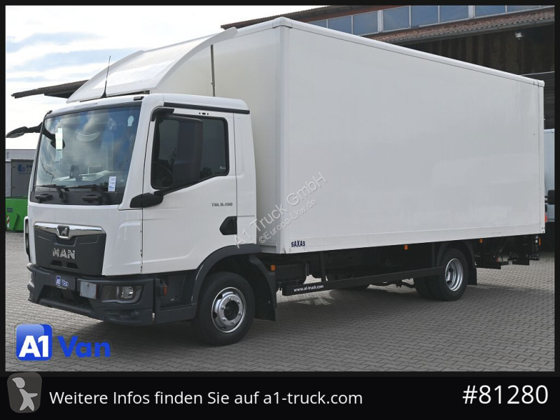 شاحنة MAN TGL 8.190 4x2 BL Koffer, LBW, Klima,...