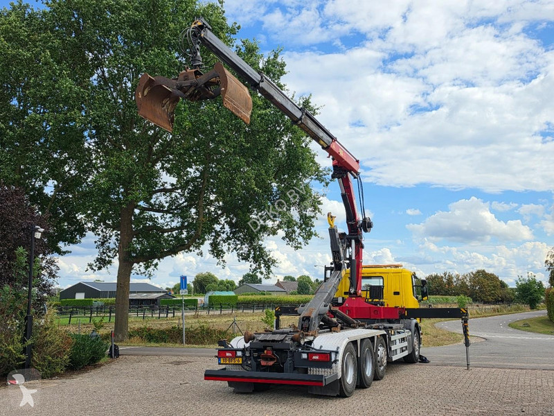 Camion Scania P450 8x2!! CRANE/HOOK!!...