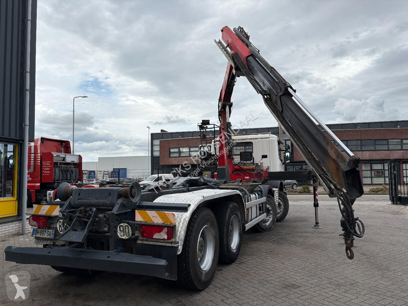 Camión Scania P 410 + FASSI F 165 - 2X EXT. +...