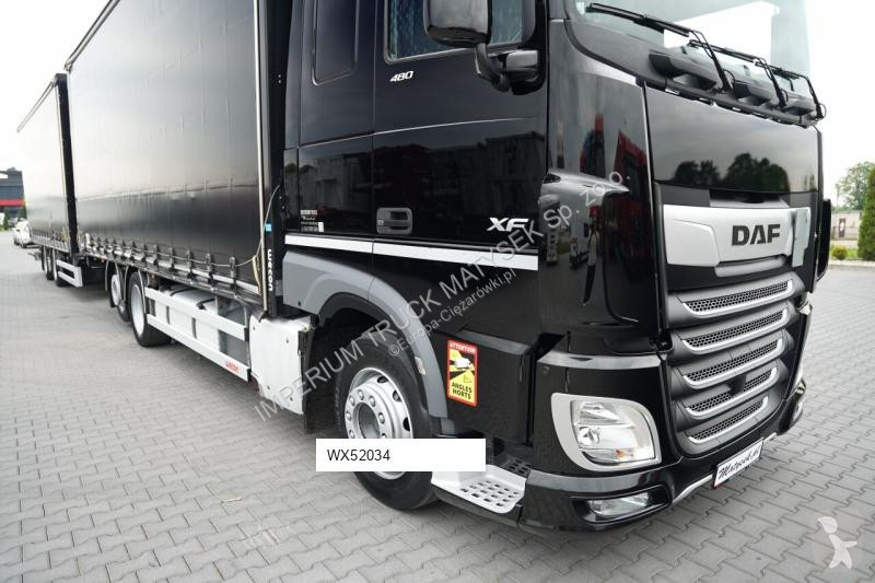 Vrachtwagen DAF XF 480 / ZESTAW TANDEM 120 M3 /...