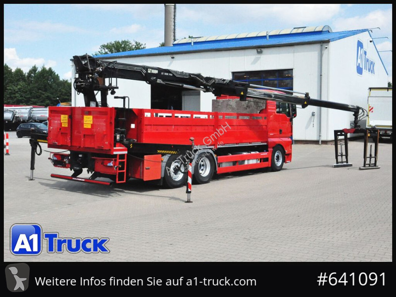 Camion MAN TGX 26.400 LL, Hiab XS 166,...