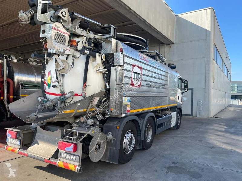 Camion MAN Truck Truck Tanker Waste 3 Axles