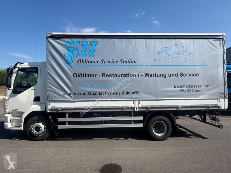 Vrachtwagen DAF 14.260 FA, Schiebeplane 6.1m,...