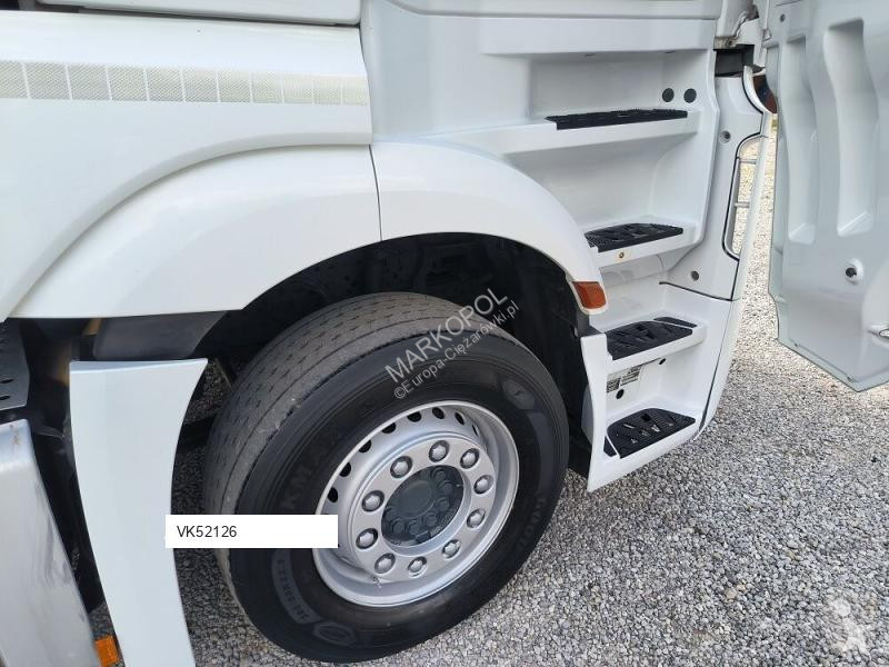 Camion Mercedes TANDEM/ PRZEJAZDOWA/ NOWE PLANDEKI