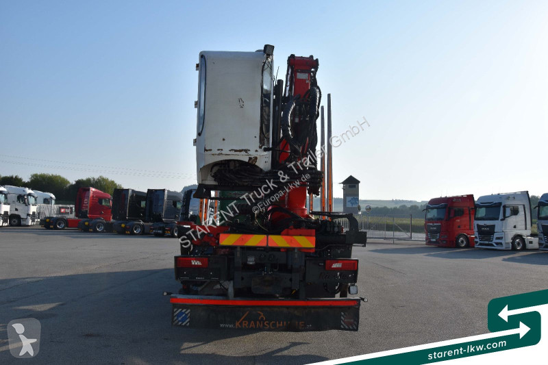 Camion Scania R580 V8 6x4 alfinger Kabinenkran...