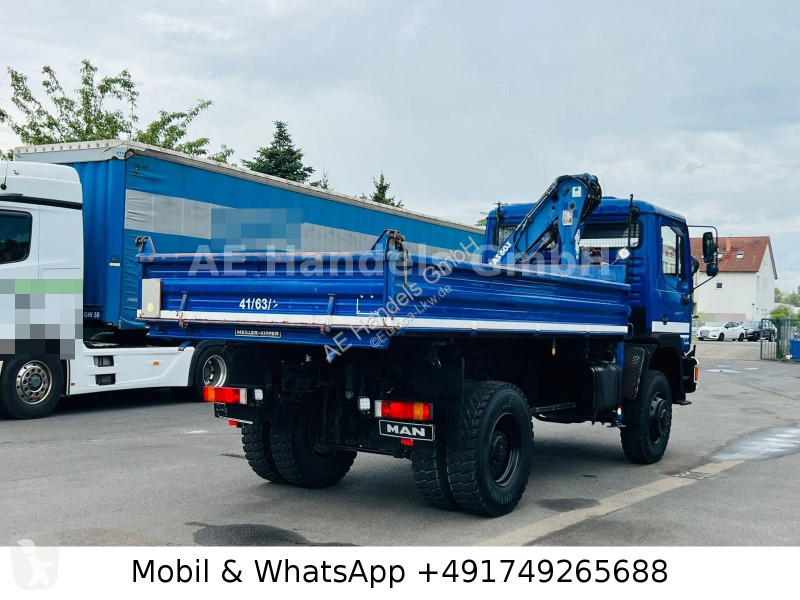 Vrachtwagen MAN BB Meiller 4x4 5m3...
