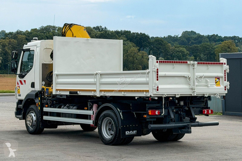 Camión DAF 55220 * Pritsche 4,20 m + KRAN / FUNK