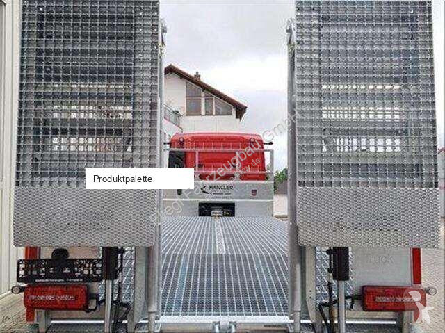 Camión  LKW Tieflade Liftmaster Aufbau für 4...