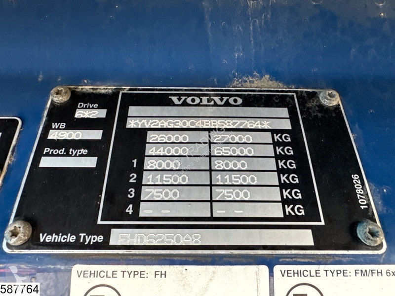 Camión Volvo 500 6x2, EURO 5, PTO