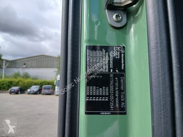 Camion Mercedes 1851 4x2 BL Fahrgestell...