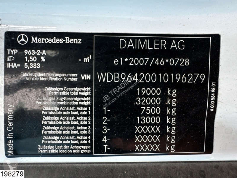 Бетон Mercedes 1830 EURO 6, Liebherr 5m3,...